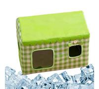 Cooling Cat House - Cooling Cat House, Insulated Pet Cave Shelter | Indoor and Outdoor Enclosed Cat Cave, All-Season Hideaway for Kittens and Small Dogs, Weather-Resistant Pet Bed, Balcony