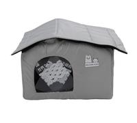 Cooling Cat House, Foldable Summer Pet Cooling House with Ice Pack, Insulated Shelter for Stray Barn Outdoor Indoor Feral CatsHouse Puppy Small Animals Cooling (M)