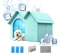 Cooling Cat House For Sumer Semi-Enclosed Ice Pet Delivring Leak-pr Cave