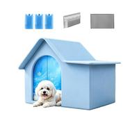 Cooling Cat House For Sumer Semi-Enclosed Ice Pet Delivring Leak-pr Cave