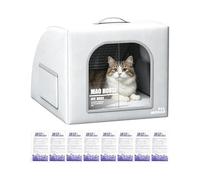 Cooling Cat House for Summer Foldable Insulated Weatherproof Shelter