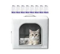 Cooling Cat House for Summer Foldable Weatherproof Insulated Bed