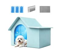 Cooling Cat House for Summer Semi-Enclosed Cold Pet Cave
