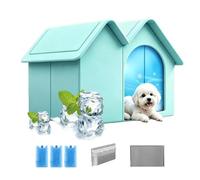 Cooling Cat House for Summer Semi-Enclosed Cold Pet Cave