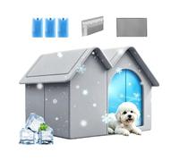 Cooling Cat House Semi-Enclosed Cold Pet Cave