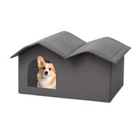 Cooling Cat House, Sturdy Outdoor Cat Shelter, Detachable Cooling Pet Cave, Comfortable Resting House for Cats, Puppies, Kittens, Small Dogs, Hot Weather Use, Breathable Design