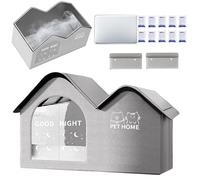 Cooling Cat Shelter | Portable Pet Shelter Bite Resistant | Weatherproof Cat Cooling House with Ice Bags for Outdoor Travel Balcony