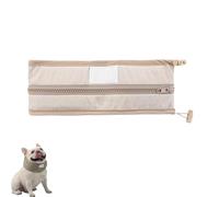 Cooling Collar for Dogs, Summer Fashion Breathable Ice Scarf, Medium and Large Puppies to Cool Down Going Out(Brown,M)