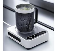 Cooling Cup, USB Drink Warmer & Cooler, Quick Freezing, 2-Speed Temperature Control, 18h Timer - Great Gift for Birthdays and Christmas