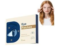 Cooling Delicate Eye Area Soothing Gel Patches, Hydrating Under-Eye Patches for Dry Tired Eyes, Refreshing & Moisturizing Eye Masks, Screen Time Fatigue Relief (3 Pairs) (1PC)