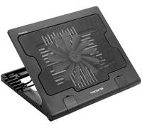 Cooling dock - designed for laptops up to 17", Features a 180mm fan, adjustable tilt and 2 USB ports.