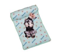 Cooling Dog Bed - 23.62 Inch Cotton Fabric | Comfortable Pet Mattress - Soft Cooling Sleeping and Rest Bed for Small and Medium Dogs Indoors, Summer Heat Relief,