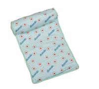 Cooling Dog Bed Ice Silk Soft Washable Cat Cooling Mat - Cute Puppy Blanket, Keep Cool Sleeping Pad With Pillow For Summer, Non-Slip Washable, Ideal For Indoor Outdoor Use