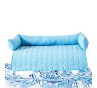 Cooling Dog Bed Mat, Cooling Sleep Pad for Car Seat, Breathable Pet Comfort with Bite-Resistant Surfaces, Lightweight Summer Sleeping Pad for Small, Medium, Large Puppy at Home, Travel