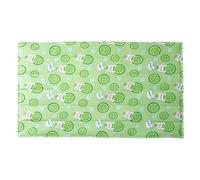 Cooling Dog Bed | PVC Non-Slip Foldable Reusable Pet Mattress - Dogs Cats Sleeping Cool Mat | for Car Trip Park Picnic Balcony Lawn Living Room