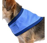 Cooling Dog Collar Hot Weather - Reusable Adjustable | Cool Down Dog Scarf | for Pet Parents Trainers Daily Wear Walking Camping Beach Garden Park Lawn Yard Travel Vet Visits