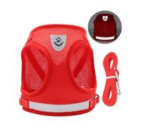 Cooling Dog Harness Reflective Net Chest Strap With Rope Secure Walking Gear Vest Pet Outdoor Accessories Adjusting Dog Chest Strap