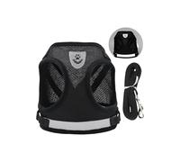 Cooling Dog Harness Reflective Net Chest Strap With Rope Secure Walking Gear Vest Pet Outdoor Accessories Easy Wear Dog Harness