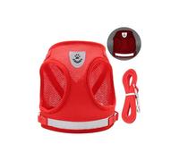 Cooling Dog Harness Reflective Net Chest Strap With Rope Secure Walking Gear Vest Pet Outdoor Accessories Adjusting Dog Chest Strap