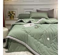 Cooling Duvet for Summer, Cool Quilt Blanket Japanese Technology For Sofa Bed, Coverless Duvet Blanket Soft Fabric Breathable Adult Baby Children bedding (200x230CM, A)