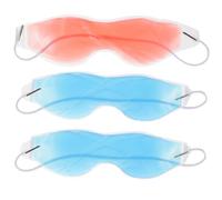 Cooling Eye Mask 3 Pack PVC and Gel Hot or Cold Therapy