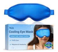 Cooling Eye Mask for Puffy Eyes: Fsa Eligible Items Hsa, Face Ice Eye Pack for Migraine After Surgery Relief - Reuable Cold Compress for Headaches Puffiness - Comfortable Weighted Fit Gel Sleep Mask