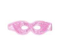 Cooling Eye Mask with Soft PVC Fabric Dual, Reusable Hot Cold Therapy Eye Mask for Migraine Relief, Headache,Dark Circle, Swollen Eyes, Stress (Pink)
