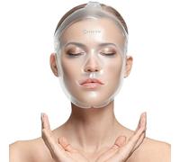 Cooling Face Ice Pack, Reusable Hot & Cold Ice Face Mask for Puffy Eyes & Migraine Relief,Frozen Eye Packs Masks for Women