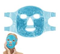 Cooling Face Mask,Ice Face Mask,Face Ice Pack,Reusable Ice Mask for Face,for Puffy Face and Eyes (Blue)