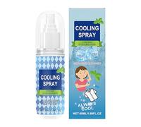 Cooling Face Spray, 50ml Ice Mist Bottle, Moisturizing UV Protection Feature, Ideal for Sports Camping Commute, Refreshing for Outdoor Hiking Beach Travel Heat, 4.8x1.38 inches