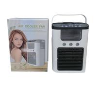 Cooling Fan for Bedroom, Cold Air Fan with Desk Humidifier, Plug-In Device for Warm Weather for Reading, Relaxing, Naps, Study and