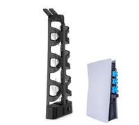 Cooling Fan for PS5, Cooler Fan for PS5 Accessories with LED Lights USB 2.0 Efficient Cooling Quiet High-Speed Compatible with PS 5 Disc Edition and Digital Edition Not for Playstation5 Slim/Pro