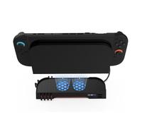 Cooling Fan for Switch 2, Quite Cooler Fans with LED Indicator, Adjustable Fan Speed, Game Console Multifunctional Base