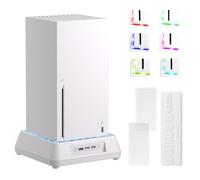 Cooling Fan for Xbox Series X Mviioe Cooling Stand Xbox Series X with LED Indicator, Extra Large Turbo Fan, USB 2.0 Ports, Dust Filters (Only Compatible with