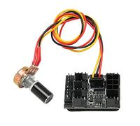 Cooling Fan Hub, Easy To Install 8 Channel 11.8in Length DC 12V PWM Fan Hub for PC