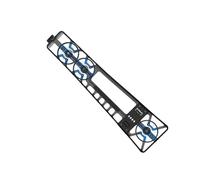Cooling Fan with LED Light for Game Adjustable Efficient Cooling Fan 3 Gear Speed Heat Dissipation Coolers