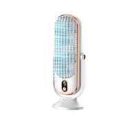 Cooling Fans That Blow Cold Air - 90° Oscillating Fans with Timer, Portable Bladeless Tower Fan for Bedroom, Upgraded 5 Speeds Ultra-Quiet Floor Fan, Standing for Office & Home (pink, Dual fans)