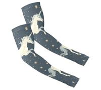 Cooling for Summer Cooling Compression Arm Sleeves for Men Women for Daily Wear One Size Fits All Enchanted Mare Moon Star Pattern