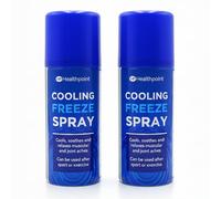 Cooling Freeze Spray 125ml Twin Pack - Instant Relief for Sprains, Strains & Muscle Pain | Fast-Acting Cold Therapy Reduces Swelling & Inflammation (2 Pack)