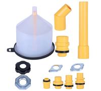 Cooling Funnel Kit - Radiator Burping Tool for Cars | No spill radiator burping funnel kit 15 pieces provides cooling system refill tool for rv motorcycle brake fluid washer tank safe car maintenance