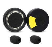 Cooling Gel Ear Pads Replacement for Jabra Evolve 75(75UC),Memory Foam Cushions, Black