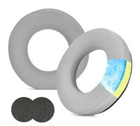 Cooling Gel Earpads Replacement Cushions Compatible with Beyerdynamic DT770/Pro DT880/Pro DT 990/Pro/DT440/DT550/DT790/DT797/DT831/DT860/T70/T90/T5P/MMX300/TYGR 300R/HS200/HS400/HS800/RSX700 (Silver)