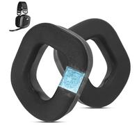 Cooling-Gel Earpads Replacement for Corsair HS80 Max/HS80 USB Wired/HS 80 RGB Wireless Gaming Headsets, offering Improved Comfort, Thickness, and high-Density Noise Isolation (Black)