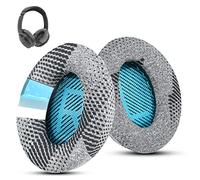 Cooling-Gel QuietComfort 35 / QC 35ii Replacement Ear Pads for Bose Headphones, Compatible with Bose QC45 QC35 QC25 QC2 QC15/ Around-Ear 2/AE2 AE2i AE2w/ SoundTrue & SoundLink Series (Grey Fabric)