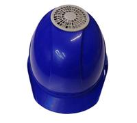 Cooling Hard Hat - USB Fan Built-In Adjustable Work Cap, Portable Personal Airflow Helmet | Outdoor Construction Safety Equipment Rechargeable Summer Lightweight Air Circulation Job Solution