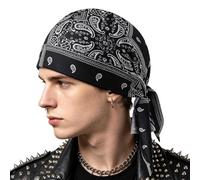 Cooling Helmet Liner Skull Cap - Breathable Sweat Wicking Cycling Motorcycle Dome Cap, Seamless Stretchy Run Gym Workout Hat, Ultimate Moisture Control Hair Cover | for Men Women Black