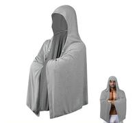 Cooling Hoodie Towel, Instant Cooling Towels for Hot Weather, Sun Protection Quick Drying Cool Poncho Lightweight Hooded Cloak for Outdoor Sports Camping Work