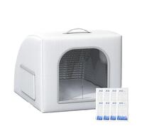 Cooling House - Insulated Dog House, Cat Cooling Bed | Outdoor Ice Bag Cooler, Farm Animal Cooling Solution Outdoor Relaxation Breathable Protective Shelter For Yard Front Door Living Room Patio