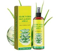 Cooling & Hydrating Face Mist for Face and Body - Aloe Vera Spray with Vitamin C & Lemon - Mild Cooling Mist Spray for All Skin Types - After Sun & Body Moisturiser,Absorbs Rapidly (100ml)