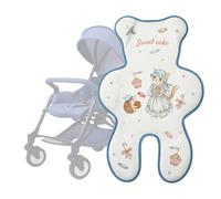 Cooling Mat - 27.56x17.72 Inch Stroller, Adjustable Car Seat Liner, Breathable & Cooling | Cool Down Portable Stroller Pads for Parent